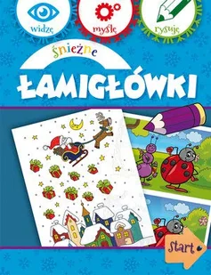 OLESIEJUK Śnieżne łamigłówki Anna Wiśniewska - Książki edukacyjne - miniaturka - grafika 3