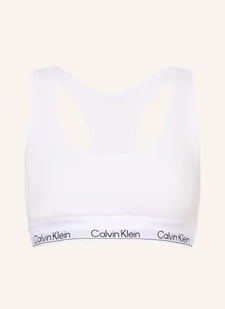 Calvin Klein Biustonosz Bustier Icon Cotton Modal weiss - Biustonosze - miniaturka - grafika 1