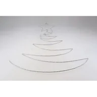 Oświetlenie świąteczne - Choinka LED 50 lampek srebrna - miniaturka - grafika 1