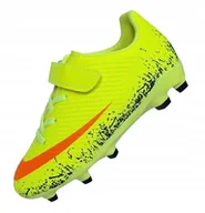 Piłka nożna - Buty sportowe do piłki piłkarskie lanki dziecięce korki na orlik rzepy 32 - miniaturka - grafika 1