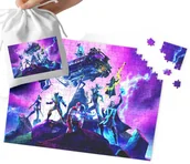Puzzle - PUZZLE - FORTNITE WZORY Z BAJEK I GIER PREZENT DLA DZIECI 24el + WORECZEK - miniaturka - grafika 1