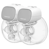 Laktatory - MOMCOZY S9 Pro Double Laktator biały - miniaturka - grafika 1