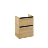 Szafki łazienkowe - ROCA A857896464 Szafka GAP PRO do kompletacji z blatem 60 cm Jasny Dąb - miniaturka - grafika 1