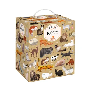 Puzzlove Czuczu Koty 1000 El. - Puzzle - miniaturka - grafika 1