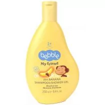 LAVENA Bebble szampon i żel pod prysznic 2w1 bananowy 250 ml - Kosmetyki kąpielowe dla dzieci - miniaturka - grafika 1
