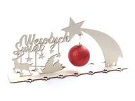 Ozdoby bożonarodzeniowe - Stojak na CONGEE.PL, 8 cm, 1 szt. - miniaturka - grafika 1