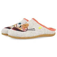 Kapcie damskie - HOT POTATOES Damskie kapcie bokserskie, szare, rozmiar 41 UE - miniaturka - grafika 1