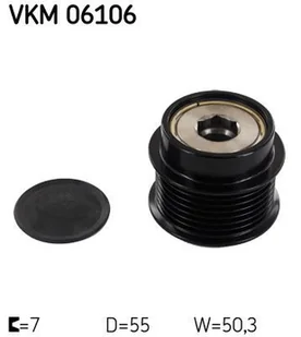 SKF KOŁO PASOWE ALTERNATORA SKF VKM 06106 ALTERN TOYOTA CAMRY/RAV 4 III/TARAGO SKF VKM 06106 - Alternatory - miniaturka - grafika 1