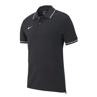 Koszulki sportowe męskie - Nike, Koszulka męska, Y Polo Team Club 19 SS, szary, rozmiar S - grafika 1