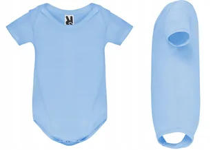 BODY niemowlęce BAWEŁNA Krótki Rękaw Roly HONEY 7200 NIEBIESKI Sky 68 - Body dla niemowląt BODY niemowlęce BAWEŁNA Krótki Rękaw Roly HONEY 7200 NIEBIESKI Sky 68 - Body dla niemowląt - miniaturka - grafika 1