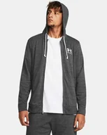 Bluzy męskie - BLUZA MĘSKA ROZPINANA UNDER ARMOUR Rival Terry Lc Fz LG - miniaturka - grafika 1