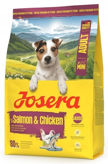 Karma dla psa JOSERA Mini Salmon & Chicken 3 kg