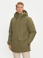 Kurtki męskie - Tommy Hilfiger Kurtka puchowa Rockie MW0MW36595 Khaki Regular Fit - miniaturka - grafika 1