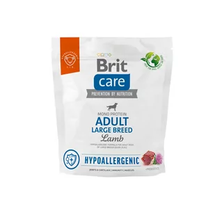 Brit Care New Adult Large Breed Lamb & Rice 1kg - Sucha karma dla psów - miniaturka - grafika 1