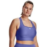 Biustonosze - Damski Stanik sportowy UNDER ARMOUR CROSSBACK LONGLINE 1377916-495 – Niebieski - miniaturka - grafika 1