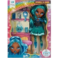 Lalki dla dziewczynek - Rainbow High Sparkle&Shine Doll - Teal Mga Entertainment - miniaturka - grafika 1