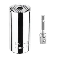 Klucze i nasadki - Nasadka uniwersalna 7-19 mm, 1/4"-3/4", GRAPHITE 55H224 - miniaturka - grafika 1