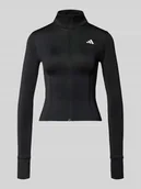 Kurtki i kamizelki sportowe damskie - Kurtka o kroju slim fit ze stójką - miniaturka - grafika 1