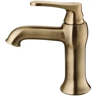 Omnires Art Deco bateria umywalkowa stojąca brąz antyczny AD5110BR - Baterie umywalkowe - miniaturka - grafika 1