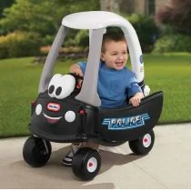 Little Tikes Samochód COZY COUPE 30 rocznica Radiowóz 615795 - Jeździki dla dzieci - miniaturka - grafika 7