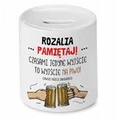 Skarbonki - Skarbonka Dla Rozalii Urodziny Idealny Prezent z Nadrukiem ze Zdjęciem - miniaturka - grafika 1