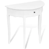 Konsole i sekretarzyki - Półokrągły stolik typu konsola C6-S59 - miniaturka - grafika 1