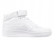 Sneakersy damskie - Buty damskie młodzieżowe sneakersy białe Kappa Bash 242610-1014 39 - miniaturka - grafika 1