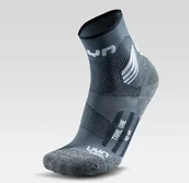 Skarpetki i podkolanówki sportowe - Skarpety UYN MAN RUN TRAIL ONE SOCKS Grey/White - miniaturka - grafika 1