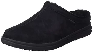 Skechers Męskie trampki 210378 BLK, czarny welur z mikrofibry, 6,5 UK - Trampki męskie - miniaturka - grafika 1