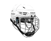 Hokej - Kask hokejowy Bauer RE-AKT 55 Combo White Senior L - miniaturka - grafika 1