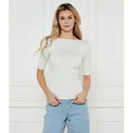 Bluzki damskie - Calvin Klein Bluzka Slim Fit - miniaturka - grafika 1