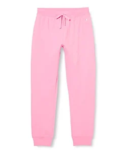 Champion Damskie spodnie dresowe Legacy American Classics C-Logo Rib Cuff, Hot Pink, L - Spodnie damskie - miniaturka - grafika 1