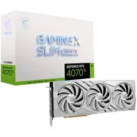 Karty graficzne - MSI GeForce RTX 4070 Ti GAMING X SLIM WHITE 12GB GDDR6X - miniaturka - grafika 1