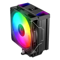 Tuning komputera - akcesoria - Rampage Octagon C70 Chłodzenie procesora LGA1700/AM5 LCD wentylator infinity 120mm ARGB czarny - miniaturka - grafika 1