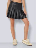Spódnice - Noisy May Spódnica z imitacji skóry Paulo 27022944 Czarny Regular Fit - miniaturka - grafika 1