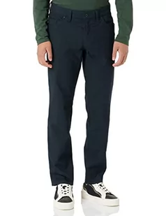 Eurex by Brax Męskie spodnie zimowe Luke Winter Cotton-Wool Look, granatowe, 50 - Spodenki męskie - miniaturka - grafika 1