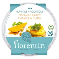 Zdrowa żywność - HUMMUS Z MANGO I CURRY BEZGLUTENOWY BIO 170 g - FLORENTIN - miniaturka - grafika 1