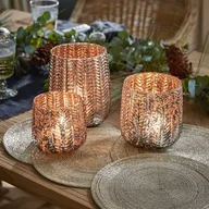 Świeczniki - Świecznik, zestaw 3 szt. Centrès - miniaturka - grafika 1