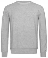 Bluzy męskie - Bluza męska Stedman Active Sweatshirt Men ST5620 Grey Heather M - miniaturka - grafika 1