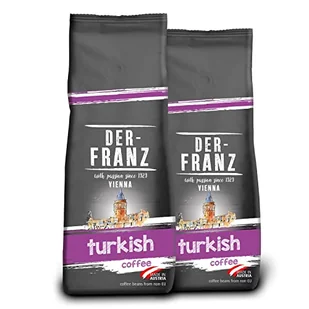 Der-Franz Turecka kawa mielona, 2 x 500 g - Kawa - miniaturka - grafika 1