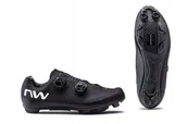 Buty rowerowe - BUTY ROWEROWE NORTHWAVE EXTREME XCM 4 - Black - Rozmiar 43 - miniaturka - grafika 1