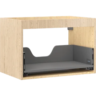 Mexen Box-A korpus szafki podumywalkowej 70 cm, 1 szuflada, dąb - 91AX0-0700-470-1-81 - Szafki łazienkowe - miniaturka - grafika 1