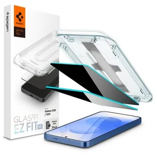 Szkło prywatyzujące SPIGEN Glas.TR EZ Fit HD Galaxy S24/S25 (2 szt.) - Szkła hartowane na telefon - miniaturka - grafika 1