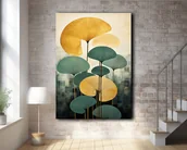 Obrazy i zdjęcia - Tropikalne liście - Plakat - Loft, Minimalizm - miniaturka - grafika 1