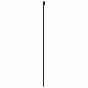 Drzwi przesuwne, czarne, 102,5x205cm, szkło hartowane aluminium 8721012120341 - Drzwi wewnętrzne - miniaturka - grafika 6