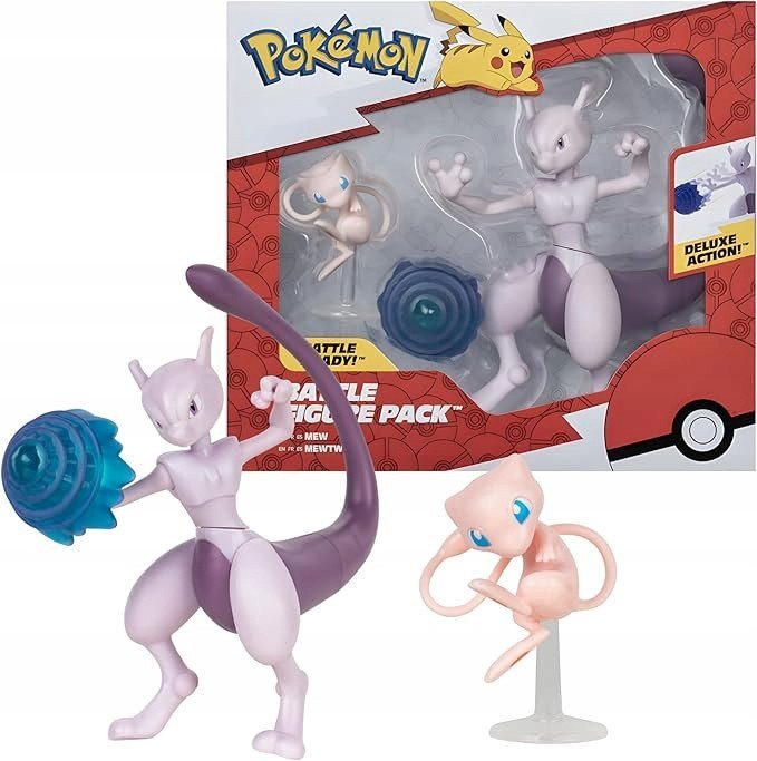 Figurka Pokemon POKEMON FIGURE SET 2 PK MEWTWO AND MEW