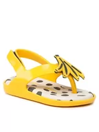 Buty dla dziewczynek - Melissa Sandały Mini Melissa Sunny + Fabula Bb 33770 Żółty - miniaturka - grafika 1