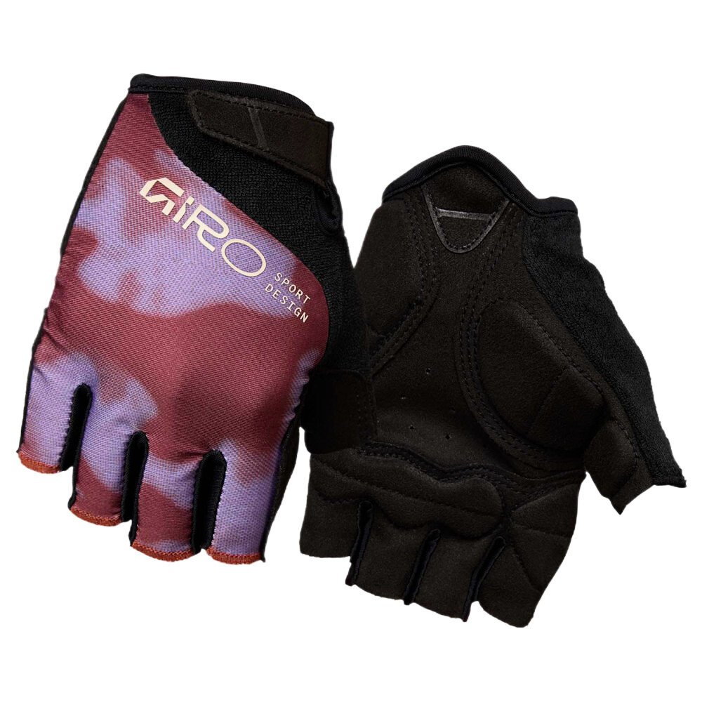Damskie rękawiczki rowerowe Giro JagEtte Maroon Pulse L