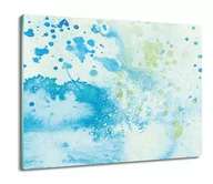 Deski do krojenia - szklana osłona płyty kuchennej Niebieske tło 60x52, ArtprintCave - miniaturka - grafika 1