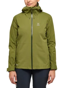 Haglöfs Kurtka funkcyjna "Aria Proof" w kolorze khaki - Kurtki i kamizelki sportowe damskie - miniaturka - grafika 1